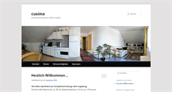 Desktop Screenshot of cusima.com