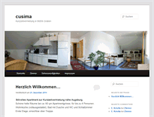 Tablet Screenshot of cusima.com